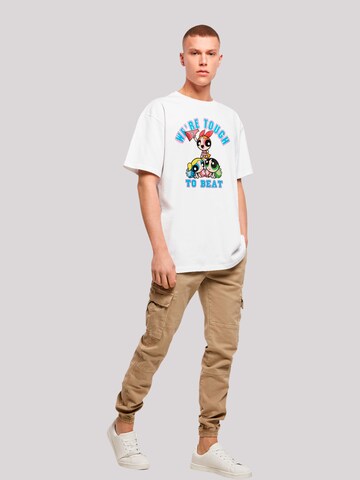 T-Shirt 'Powerpuff Girls Tough To Beat' F4NT4STIC en blanc