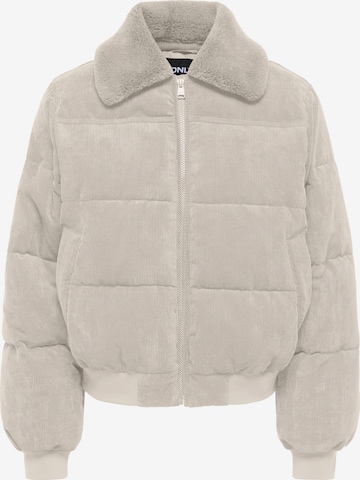 Veste d’hiver 'ONLNICOLINE' ONLY en beige : devant