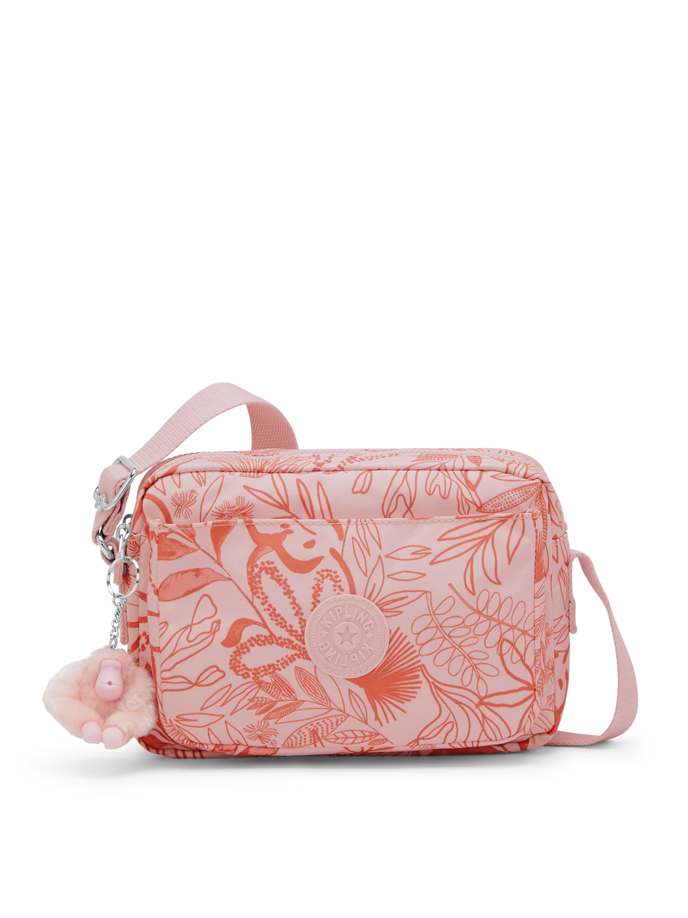 Sac à bandoulière 'Abanu' KIPLING en rose : devant