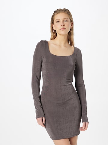 NA-KD Dress in Grey: front