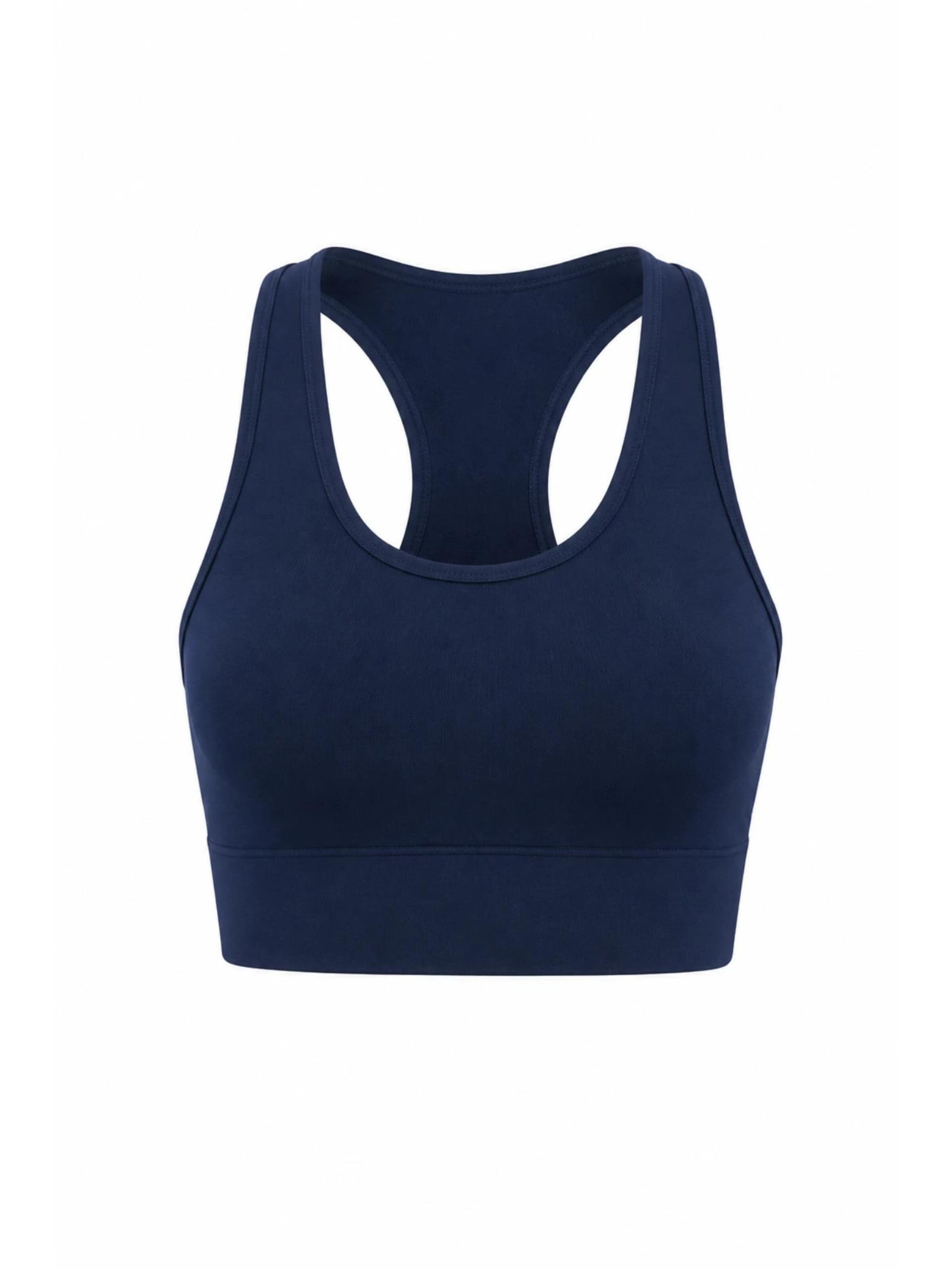 True North Top 'Sport-Bustier' in Blue: front