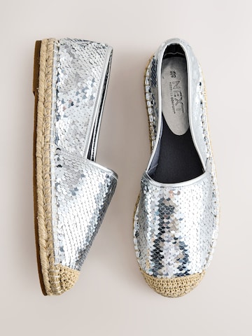 Next Espadrilles 'Forever Comfort' in Silver