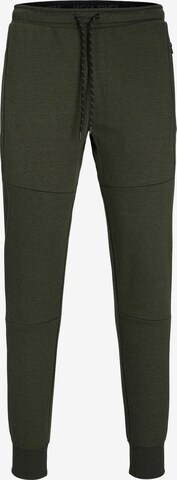 Pantalon 'Will' JACK & JONES en vert : devant