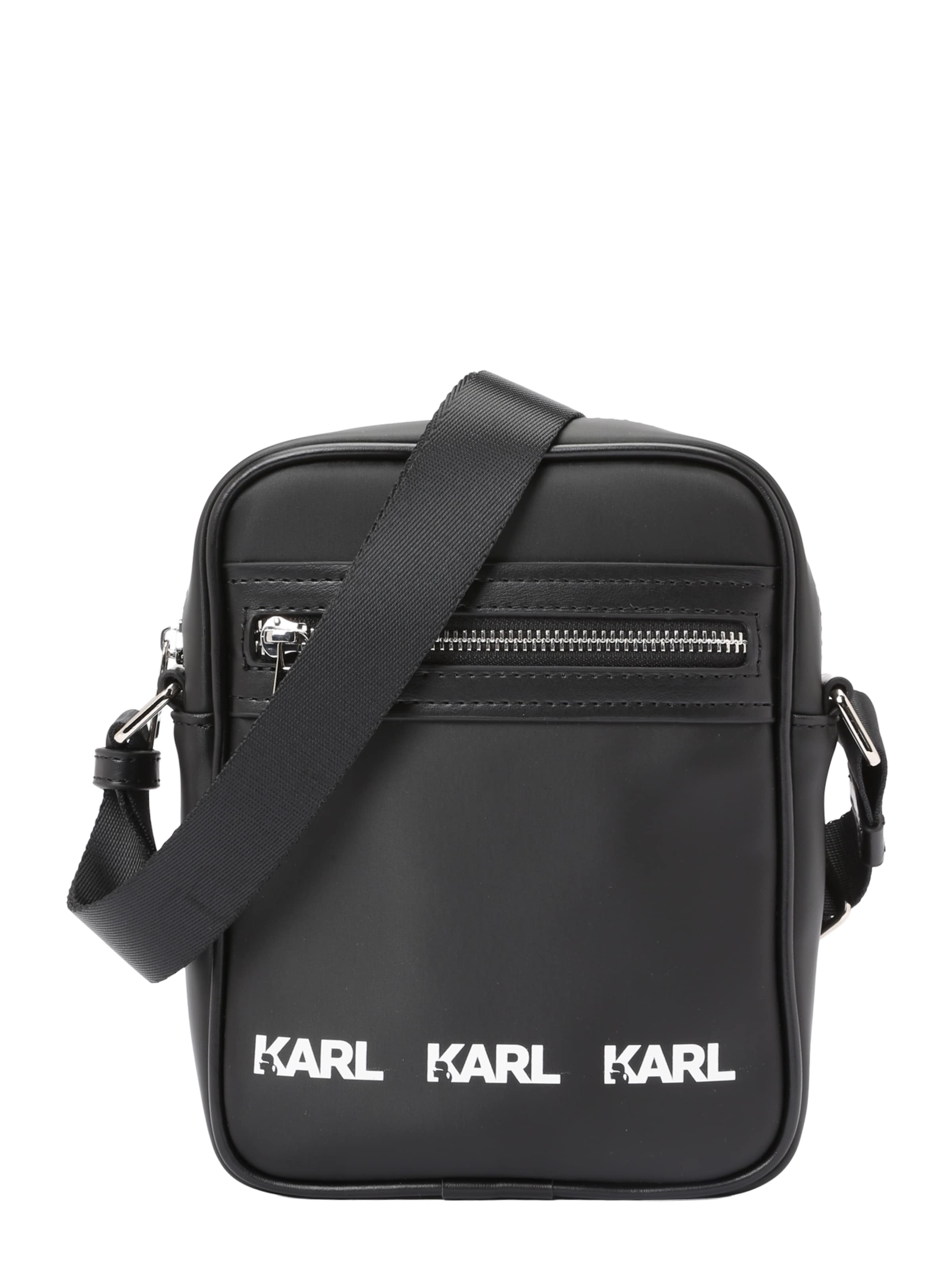 Sac à bandoulière Karl Lagerfeld en noir : devant