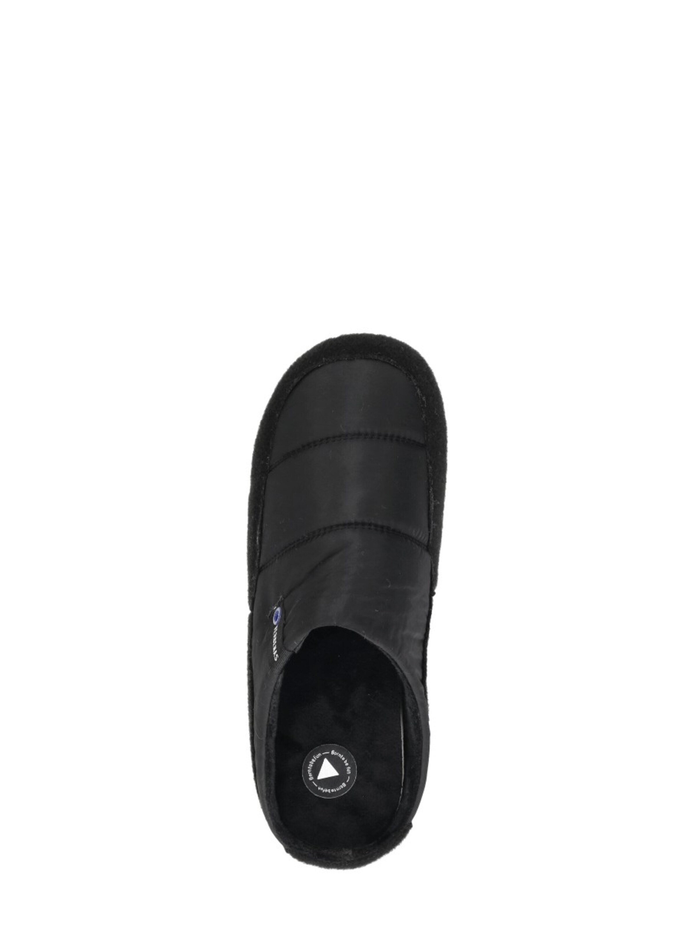 VERBENAS Slipper 'Earth' in Black