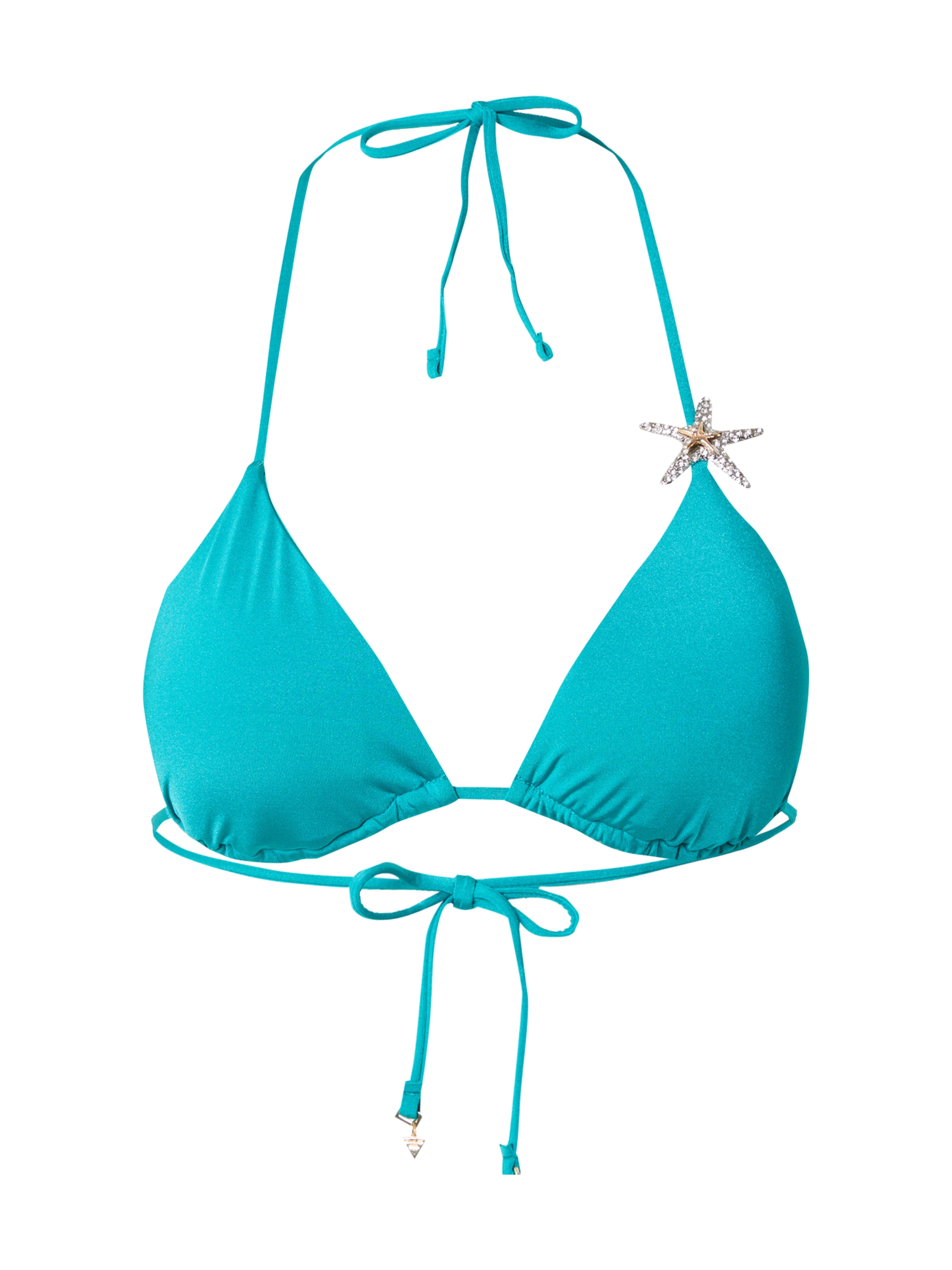 GUESS Triangel Bikinioverdel i grøn: forside