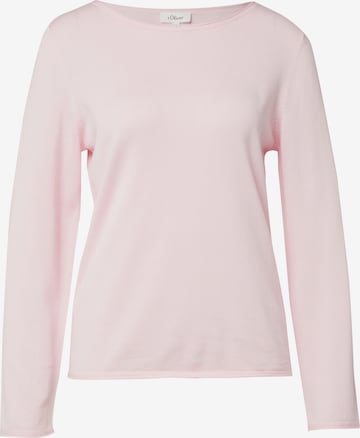 Pull-over s.Oliver en rose : devant