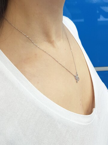 EinStein Diamant Kette‌‌‌‌‌‌ in Silber