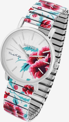 Raptor Analog Watch 'Frida Kahlo Edition, Mineralglas' in White: front