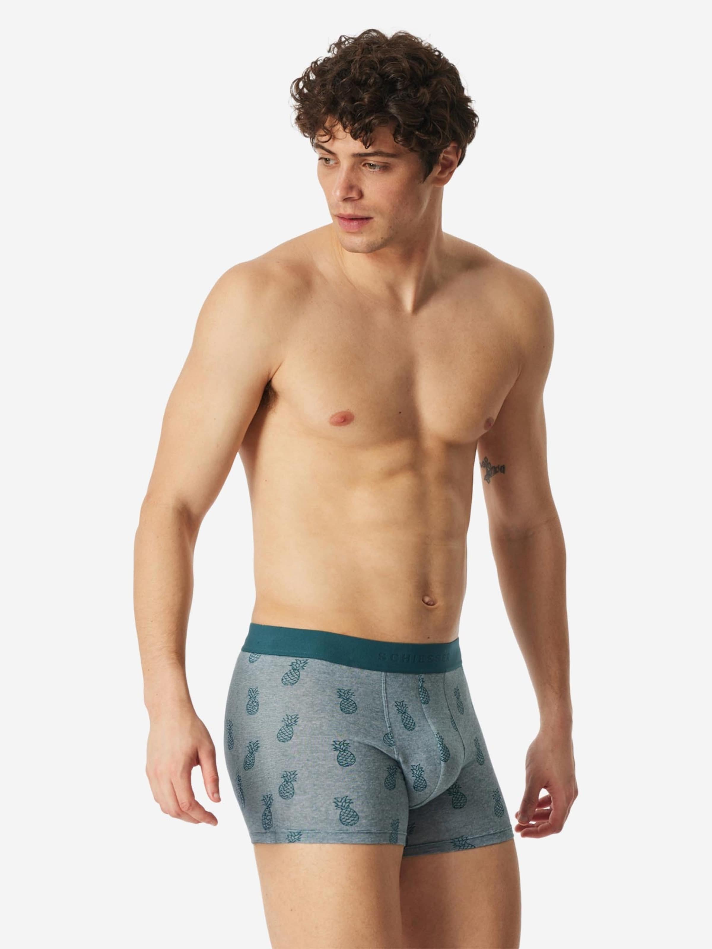 SCHIESSER Boxershorts '95/5 Organic Cotton'‌‌ in Blau