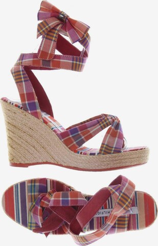 TOMMY HILFIGER Sandals & High-Heeled Sandals in 38 in Mixed colors: front