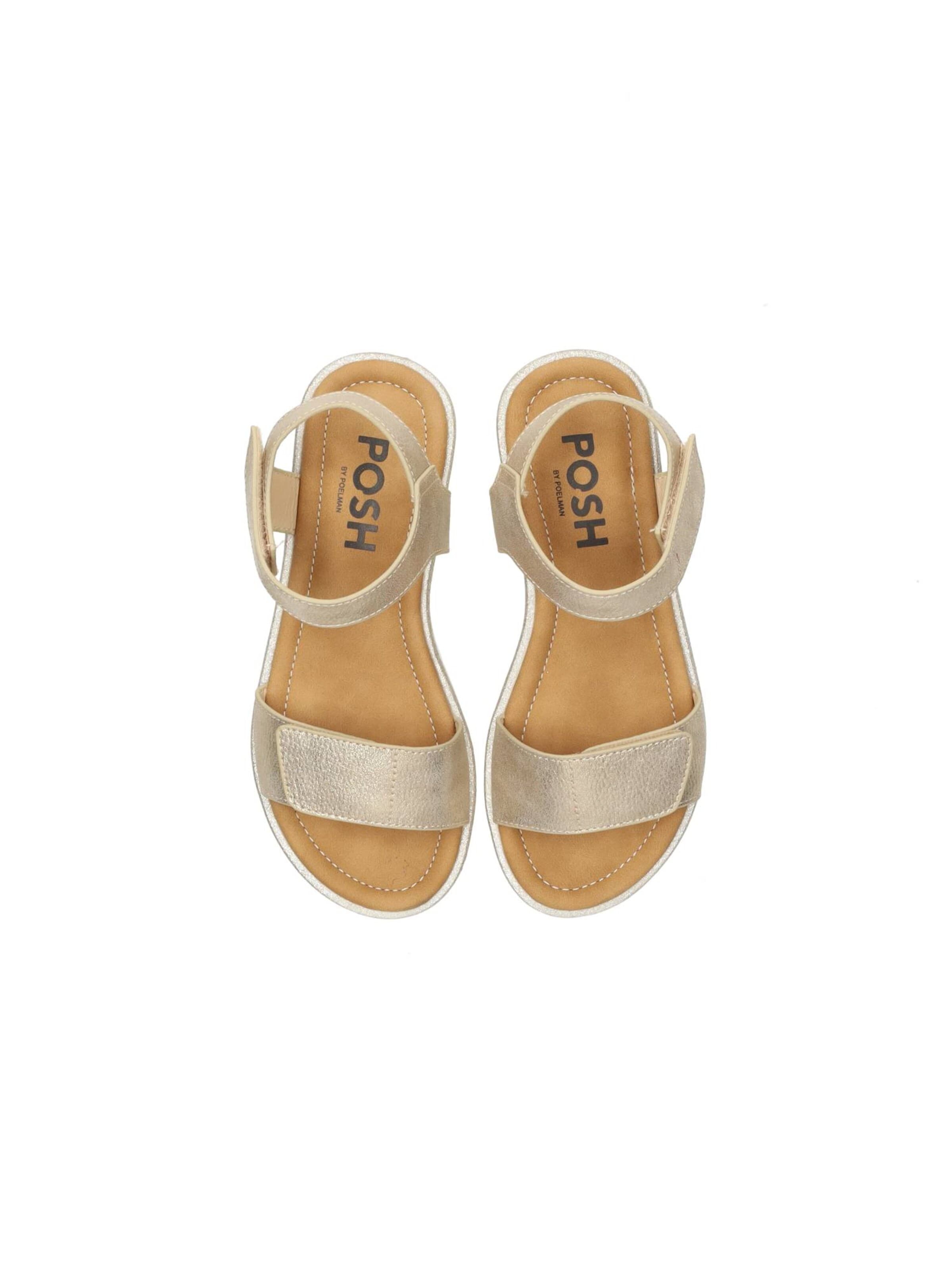 Sandales POSH by Poelman en or