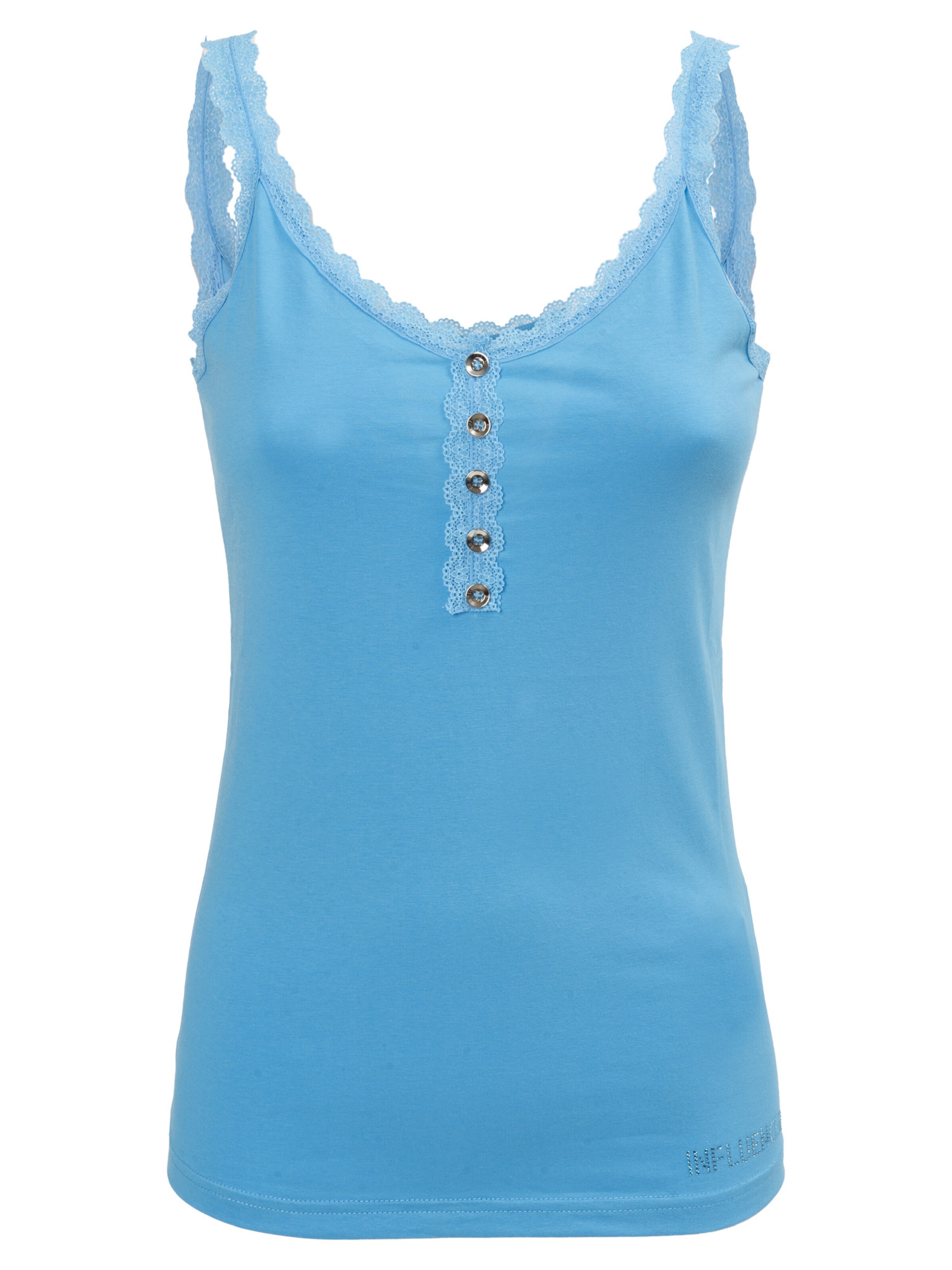 Influencer Overdel i blå: forside