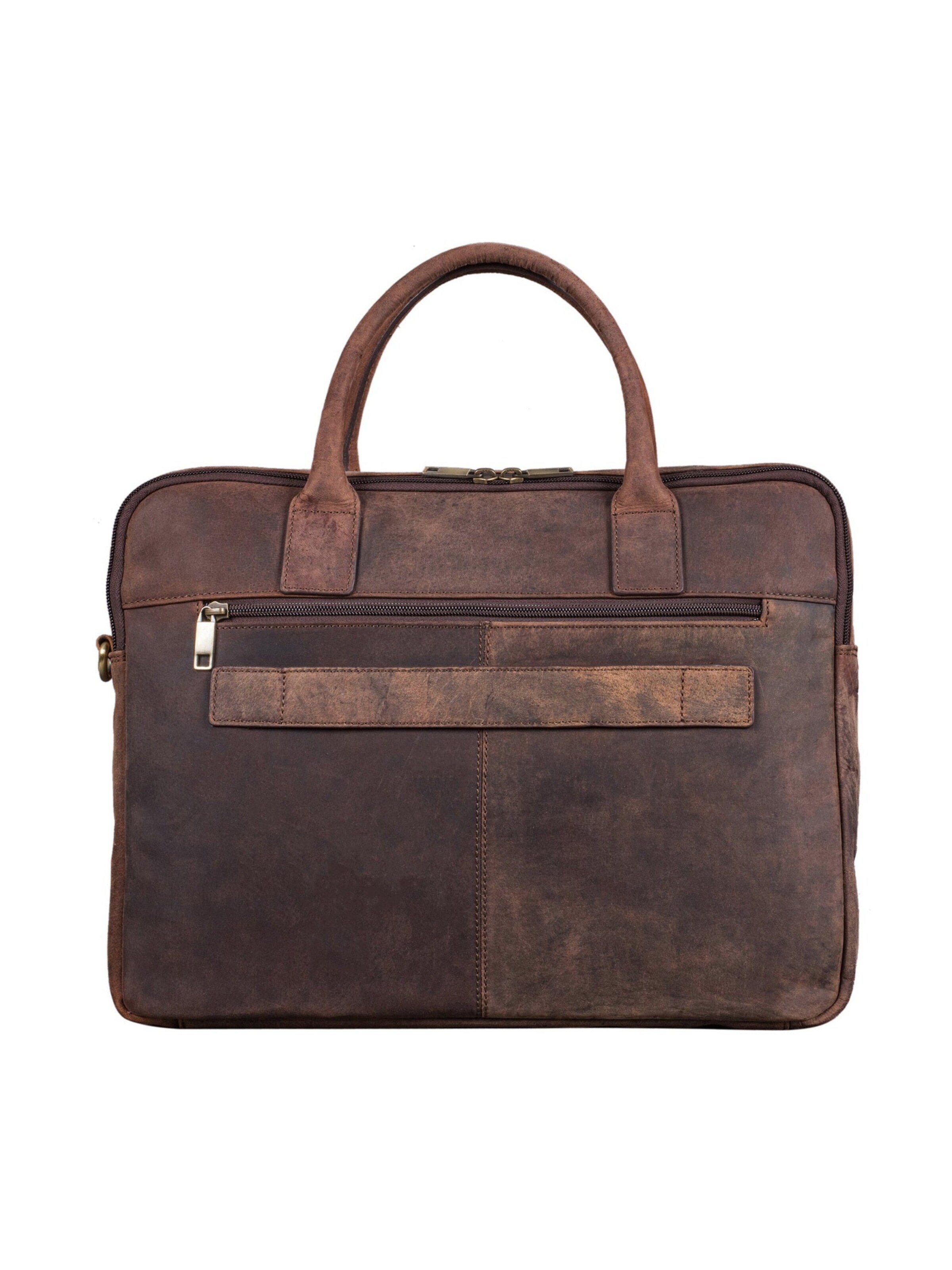Benthill Laptop Bag in Brown