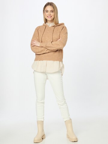 JDY Pullover 'BETSY' in Braun