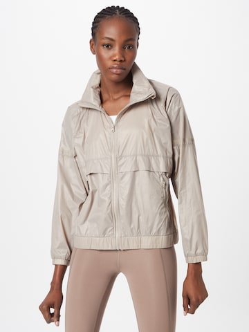 ENDURANCE Athletic Jacket 'Liveea' in Grey: front