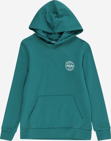 Sweat 'SHARK' Jack & Jones Junior en vert : devant