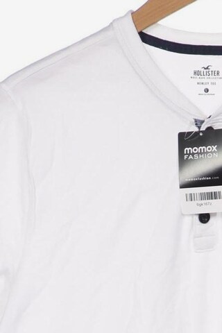 HOLLISTER Shirt in L in White