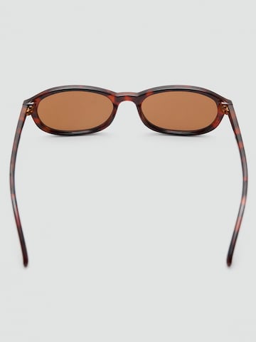 MANGO Sonnenbrille in Braun