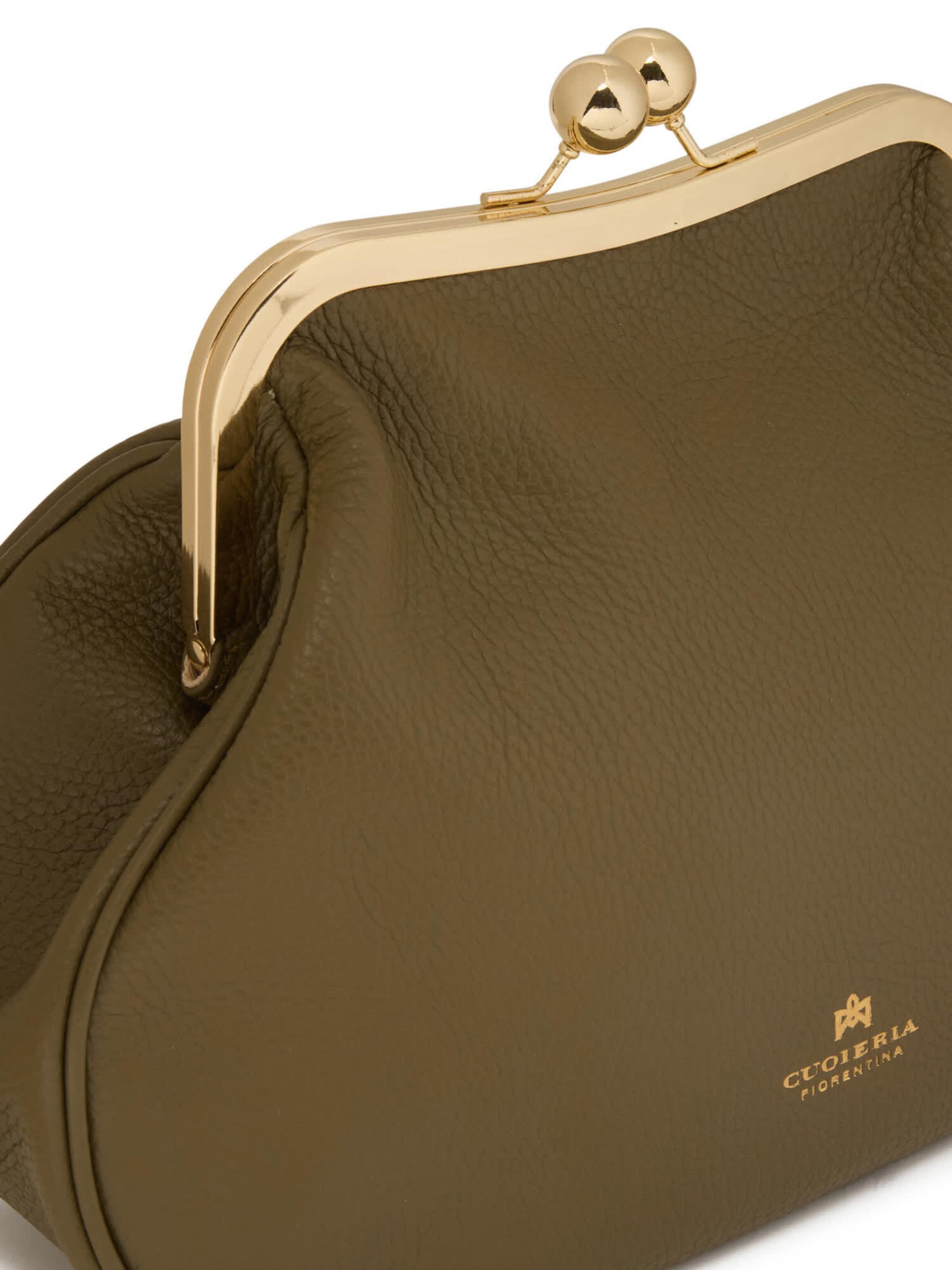 Pochette 'Joy' Cuoieria Fiorentina en vert