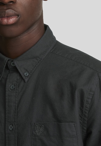 Lyle & Scott Regular fit Overhemd in Zwart
