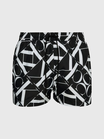 Calvin Klein Swimwear Regular Badeshorts in Schwarz