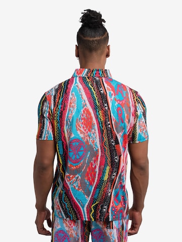 Carlo Colucci Shirt ' DeMajo ' in Gemengde kleuren