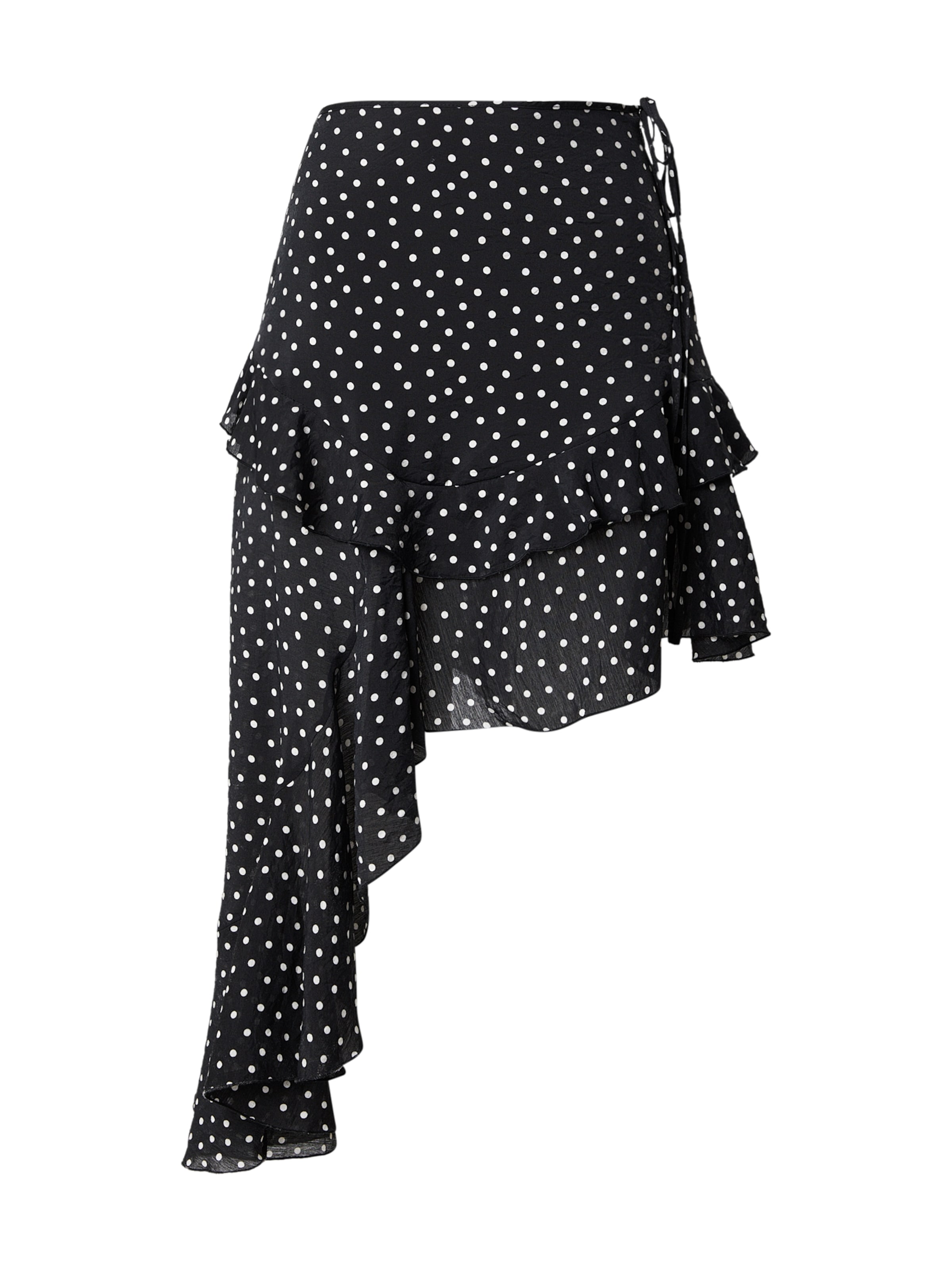 TOPSHOPSuknja 'MINNA' - crna boja: prednji dio