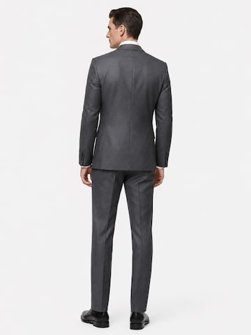 ALLTHEMEN Tapered Suit 'Zweiklang' in Grey