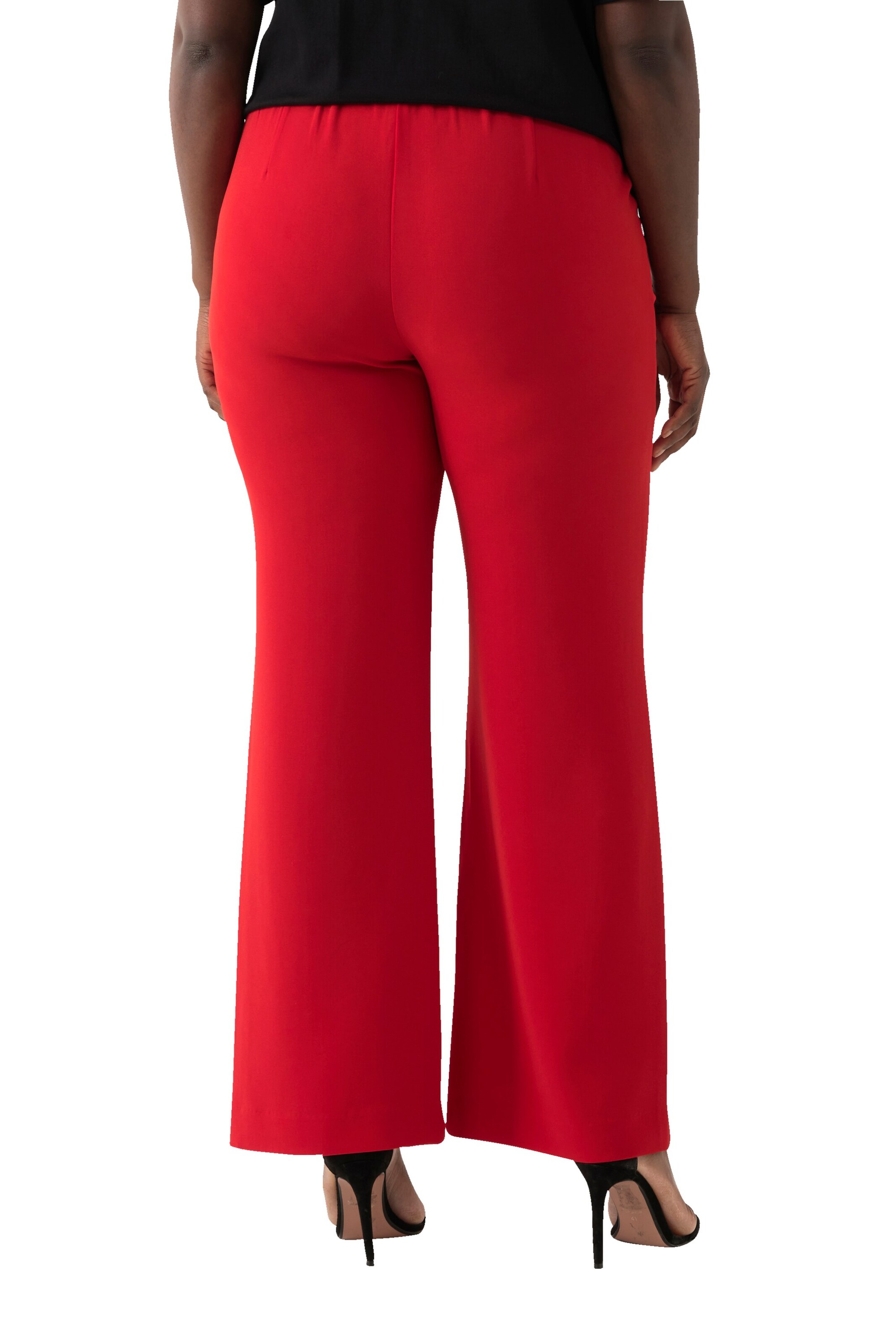 Ulla Popken Loosefit Broek in Rood