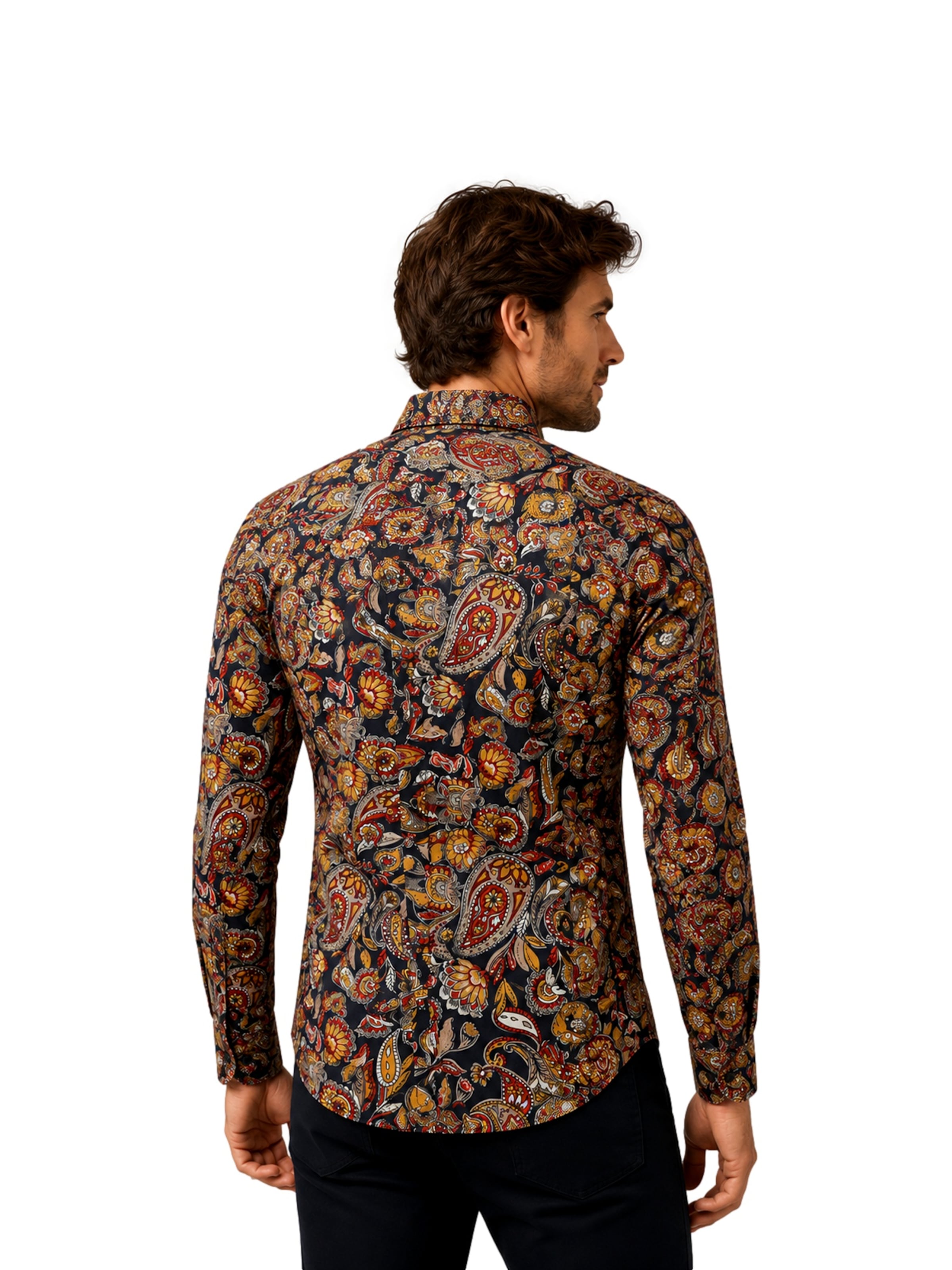 SEIDENSTICKER Shirt 'Business Kent' in Geel