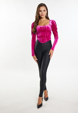 faina Bluse in Pink