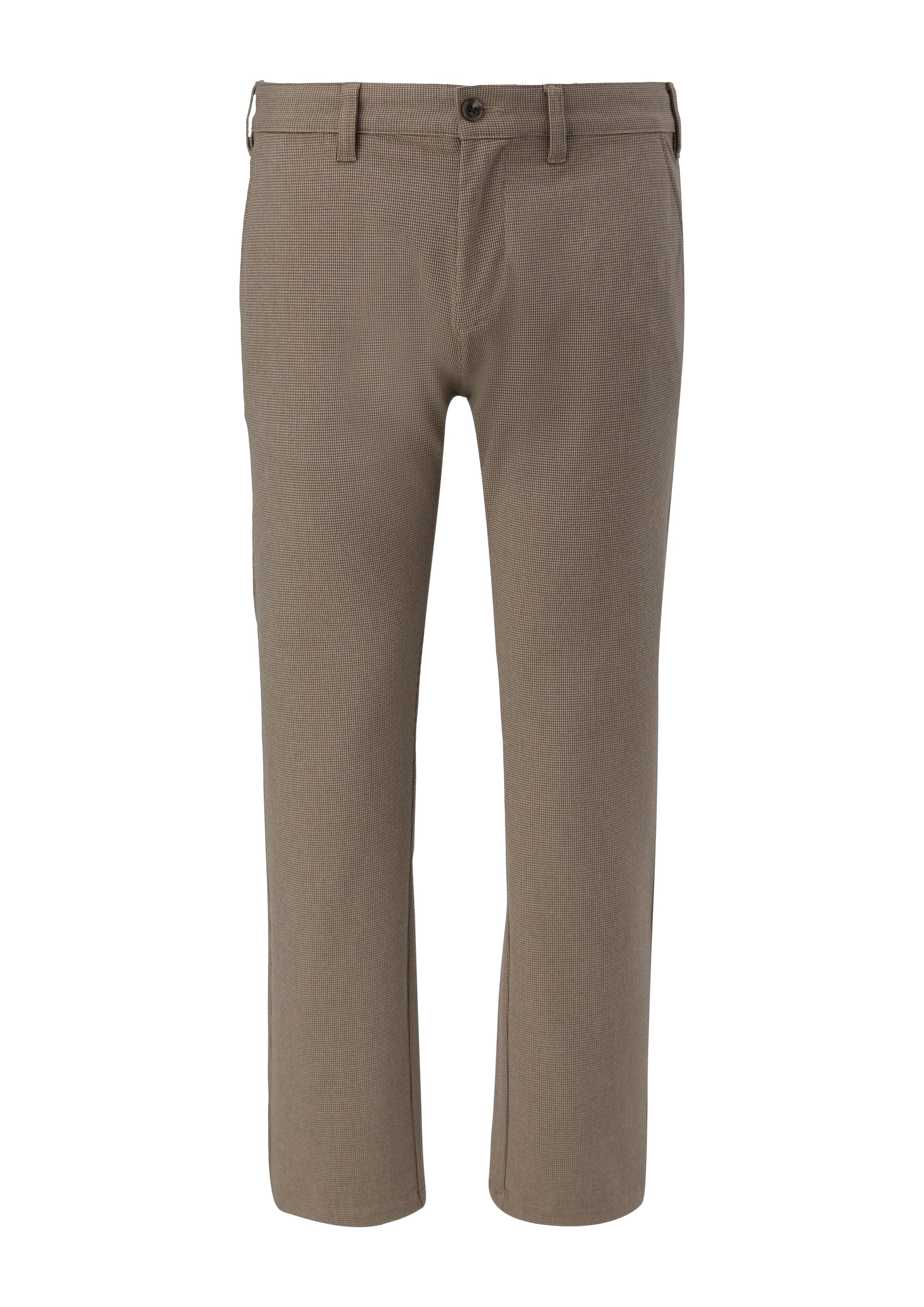 Regular Pantalon chino 'Detroit' s.Oliver en marron : devant