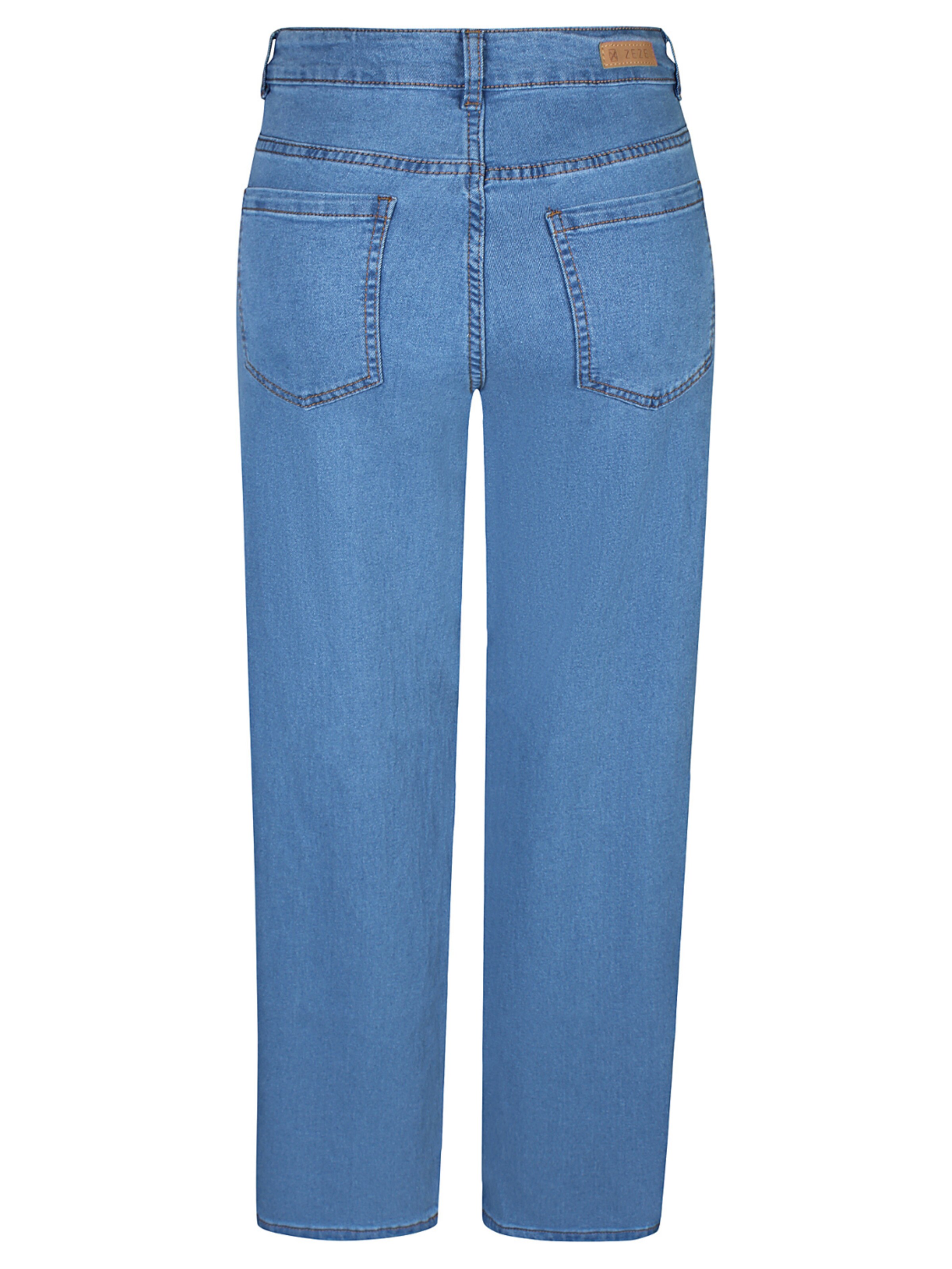 ze-ze Regular Jeans 'Ruby 100' in Blauw