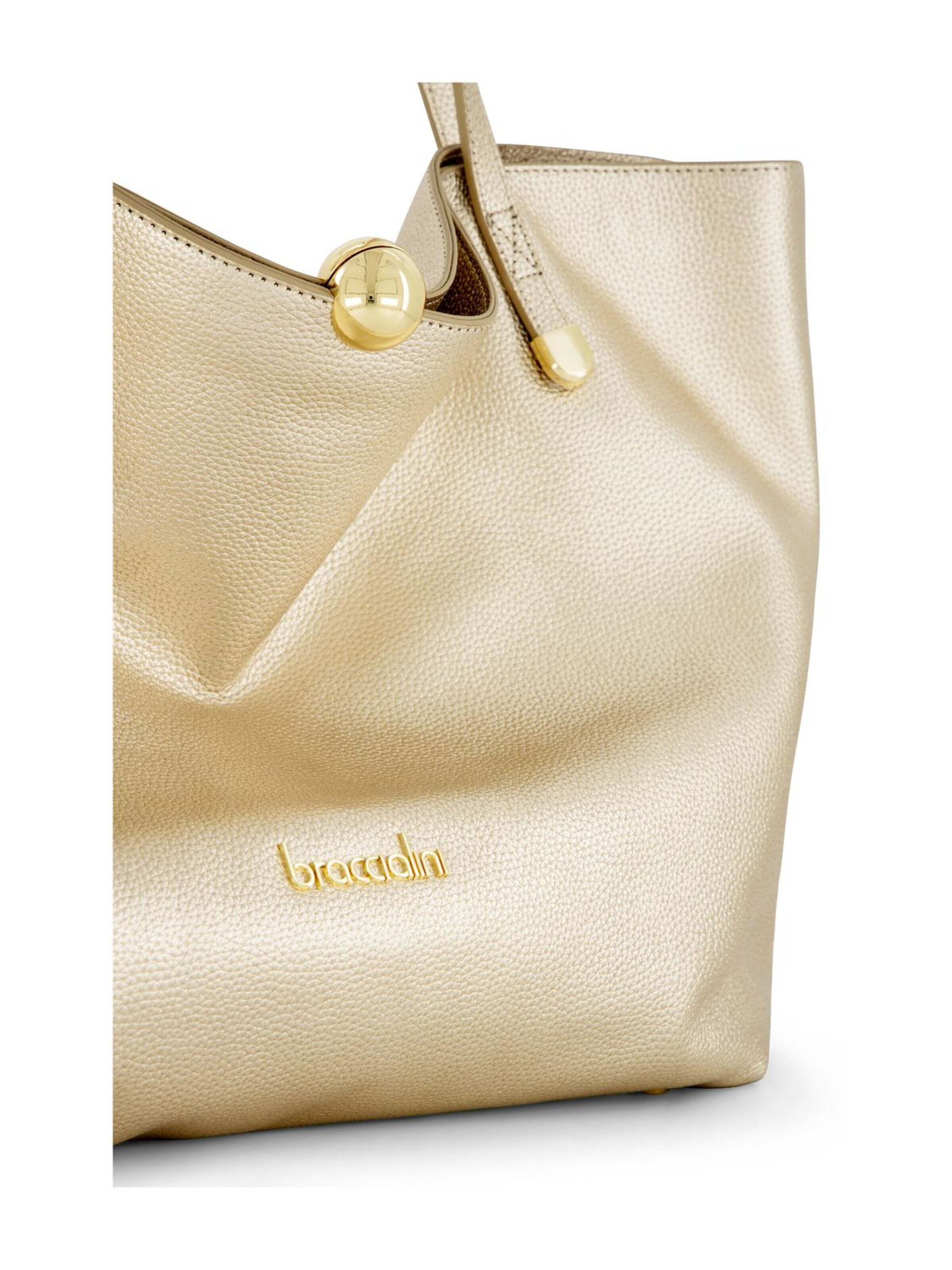 Shopper 'Ariel' di Braccialini in argento