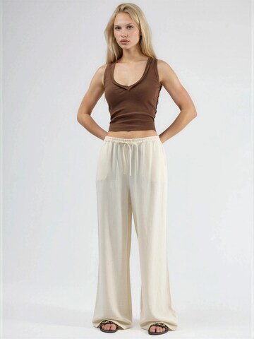 Hiccup Loose fit Trousers in White