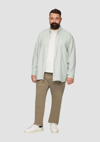 s.Oliver Regular fit Button Up Shirt in Green