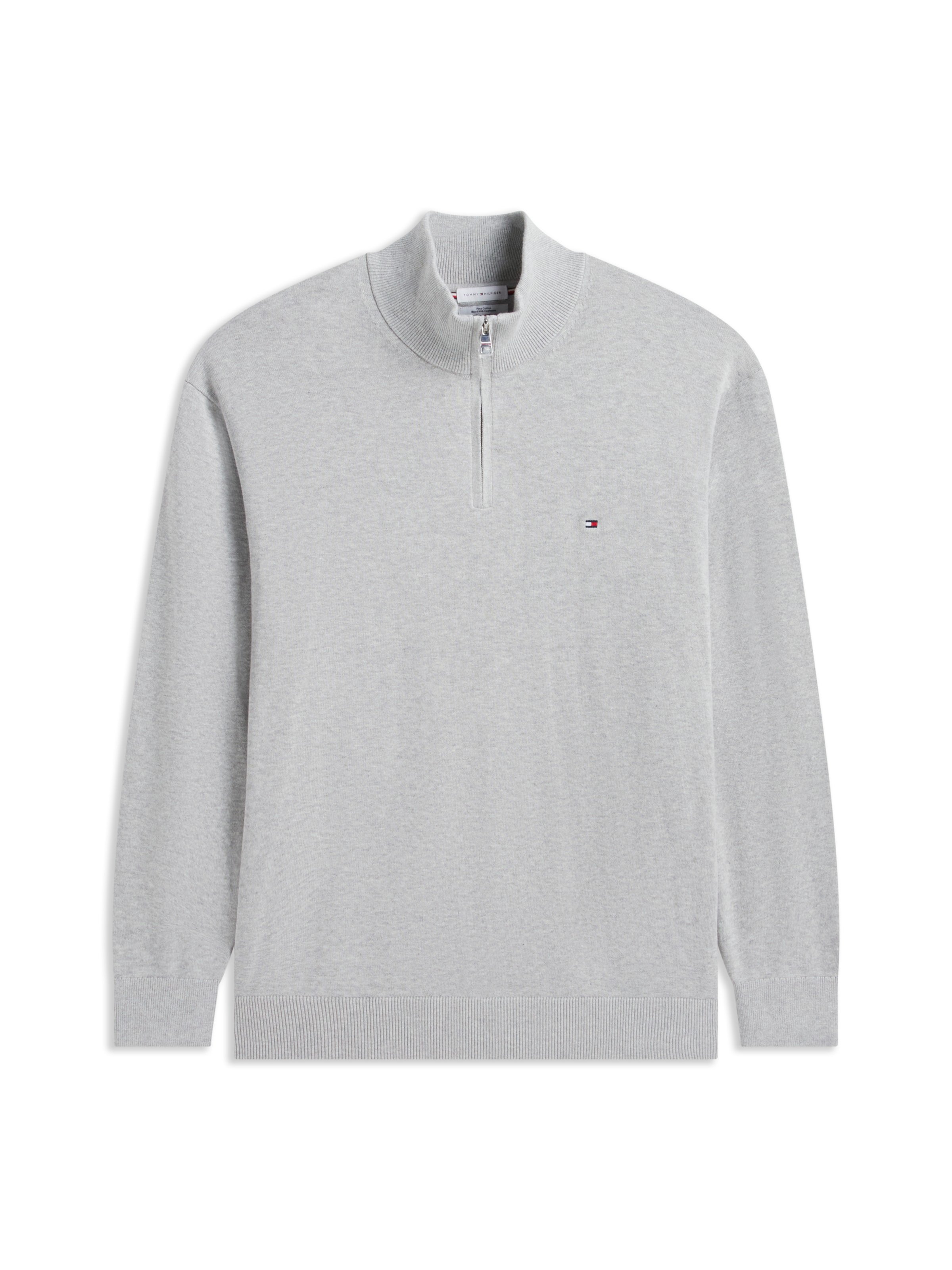 Pull-over Tommy Hilfiger Big & Tall en gris : devant
