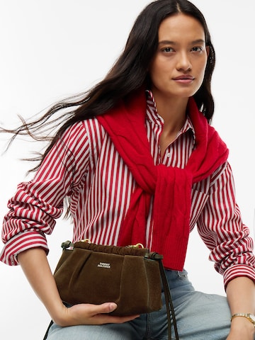 Sac à bandoulière TOMMY HILFIGER en marron : devant