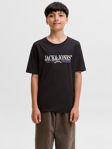 T-Shirt 'JORFREDERIKSBERG' Jack & Jones Junior en bleu : devant