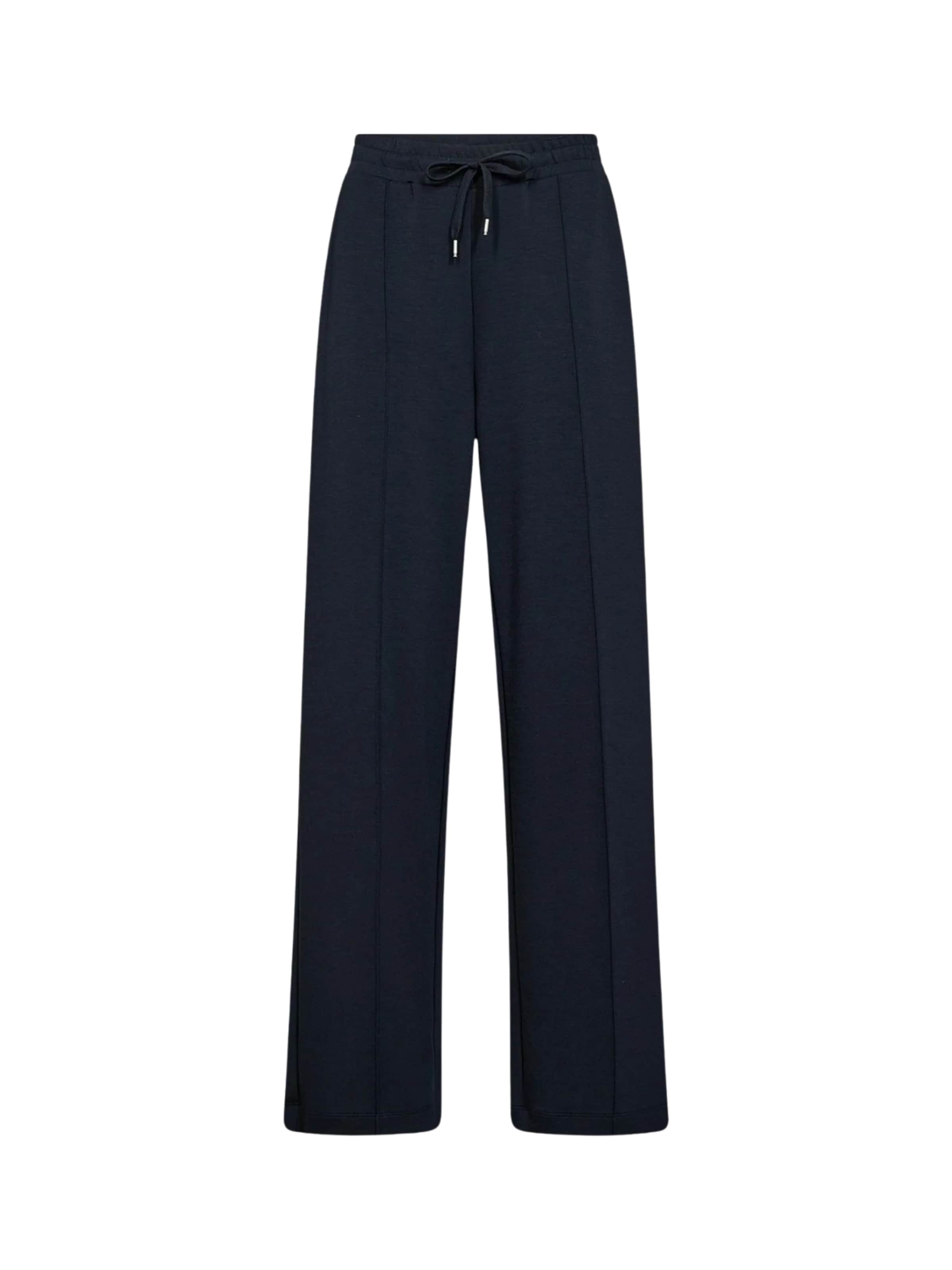 Soyaconcept Wide Leg Bukser 'BANU' i blå: forside