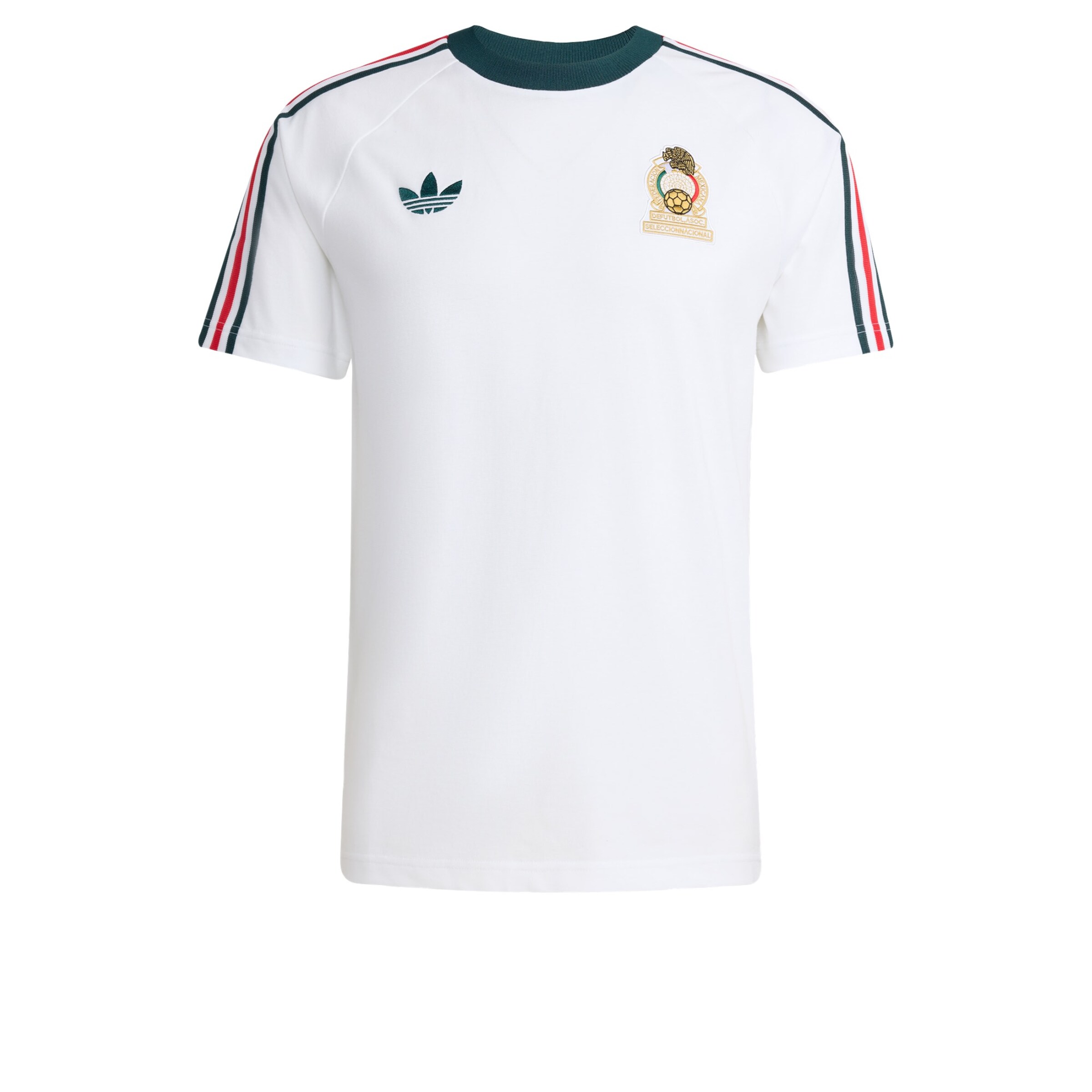 ADIDAS PERFORMANCE - Camiseta de fútbol 'Mexiko' en blanco: frente