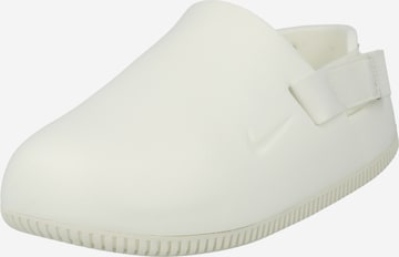 Nike Sportswear Clogs 'CALM' in Beige: front