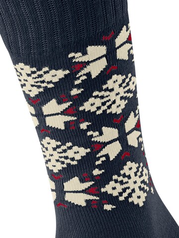 ESPRIT Socks 'Winter Star' in Blue