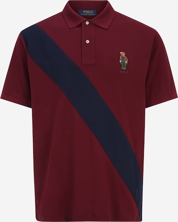 T-Shirt Polo Ralph Lauren Big & Tall en rouge : devant