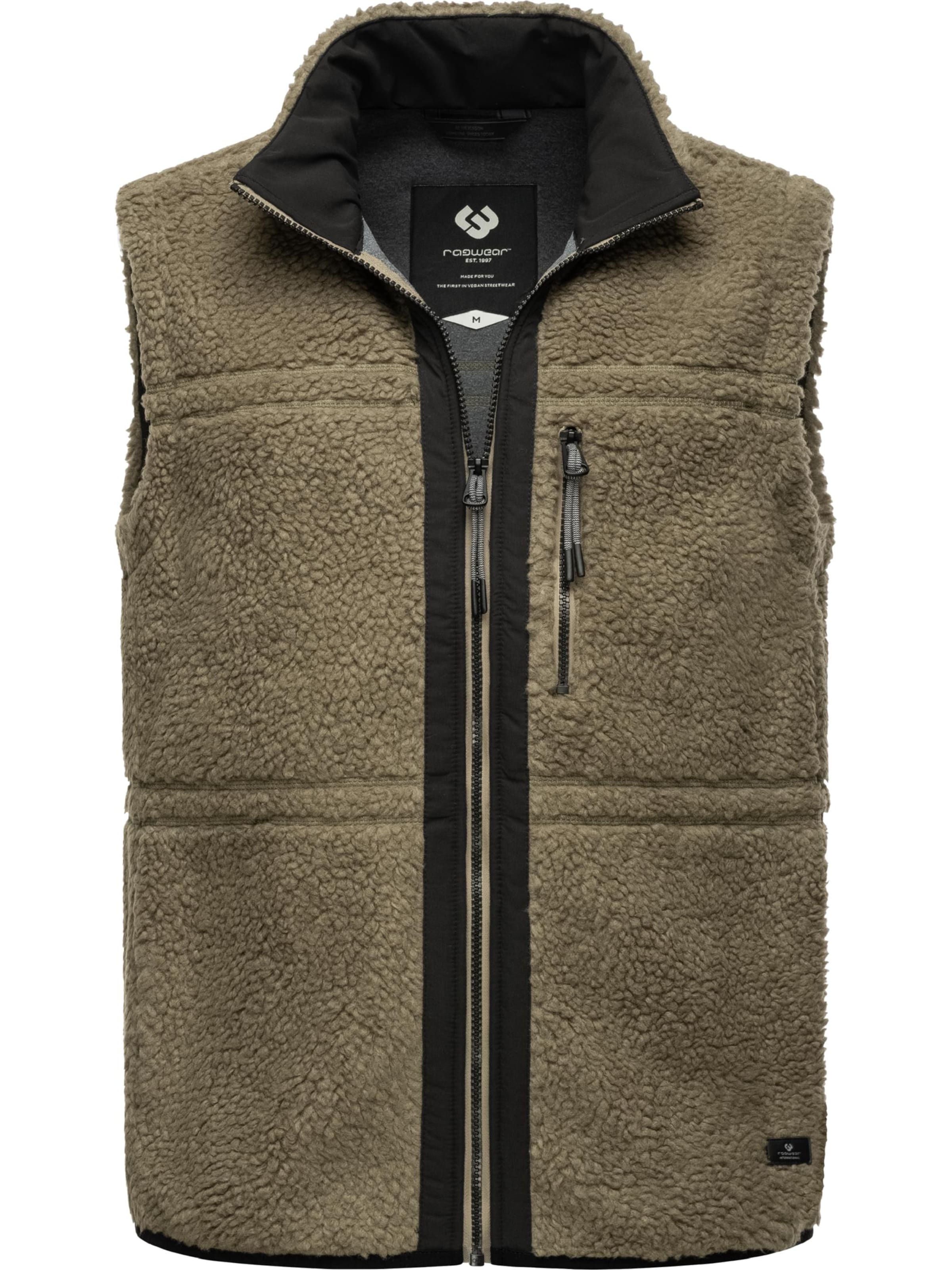 Ragwear Vest 'Noory' in Brown: front
