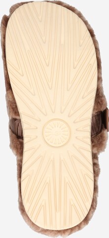 UGG Hausschuh 'FLUFF IT POP' in Braun