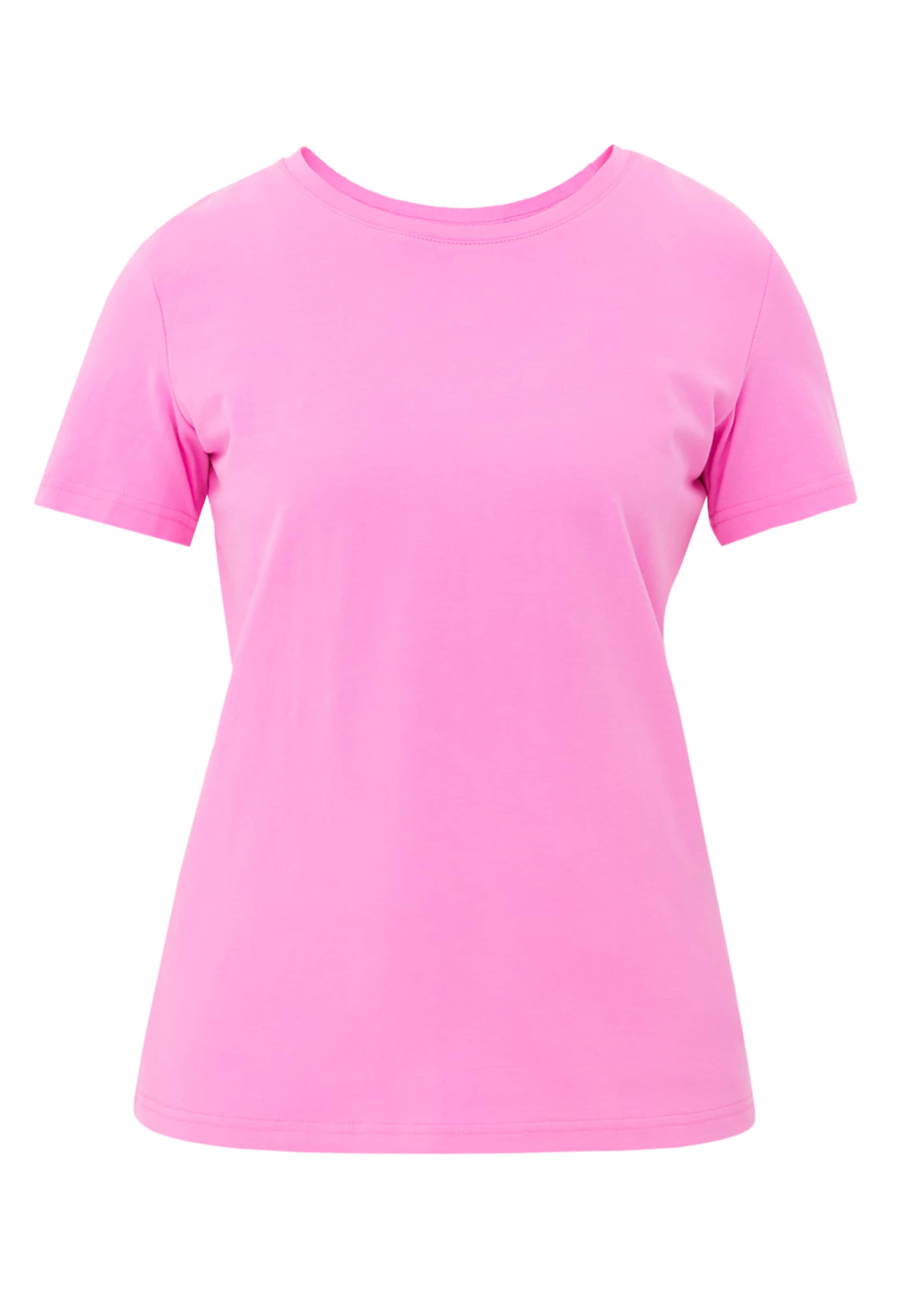 Finn Flare Shirt 'Basic' in Pink: Vorderseite