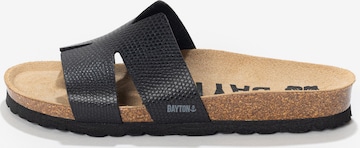 BaytonNatikače s potpeticom 'DJONE' - crna boja: prednji dio