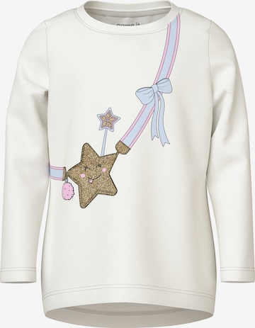 balta NAME IT Marškinėliai 'NMFVIX': priekis